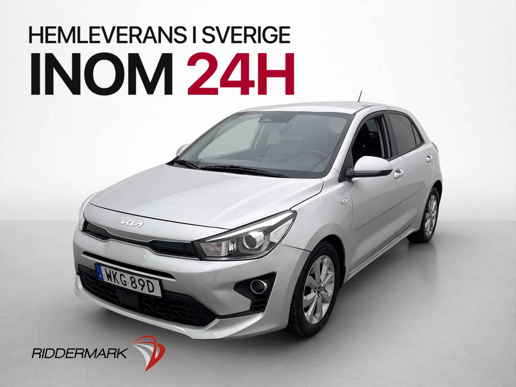 Kia Rio 1.0 T-GDI 100hk Advance Kamera Rattvärme CarPlay