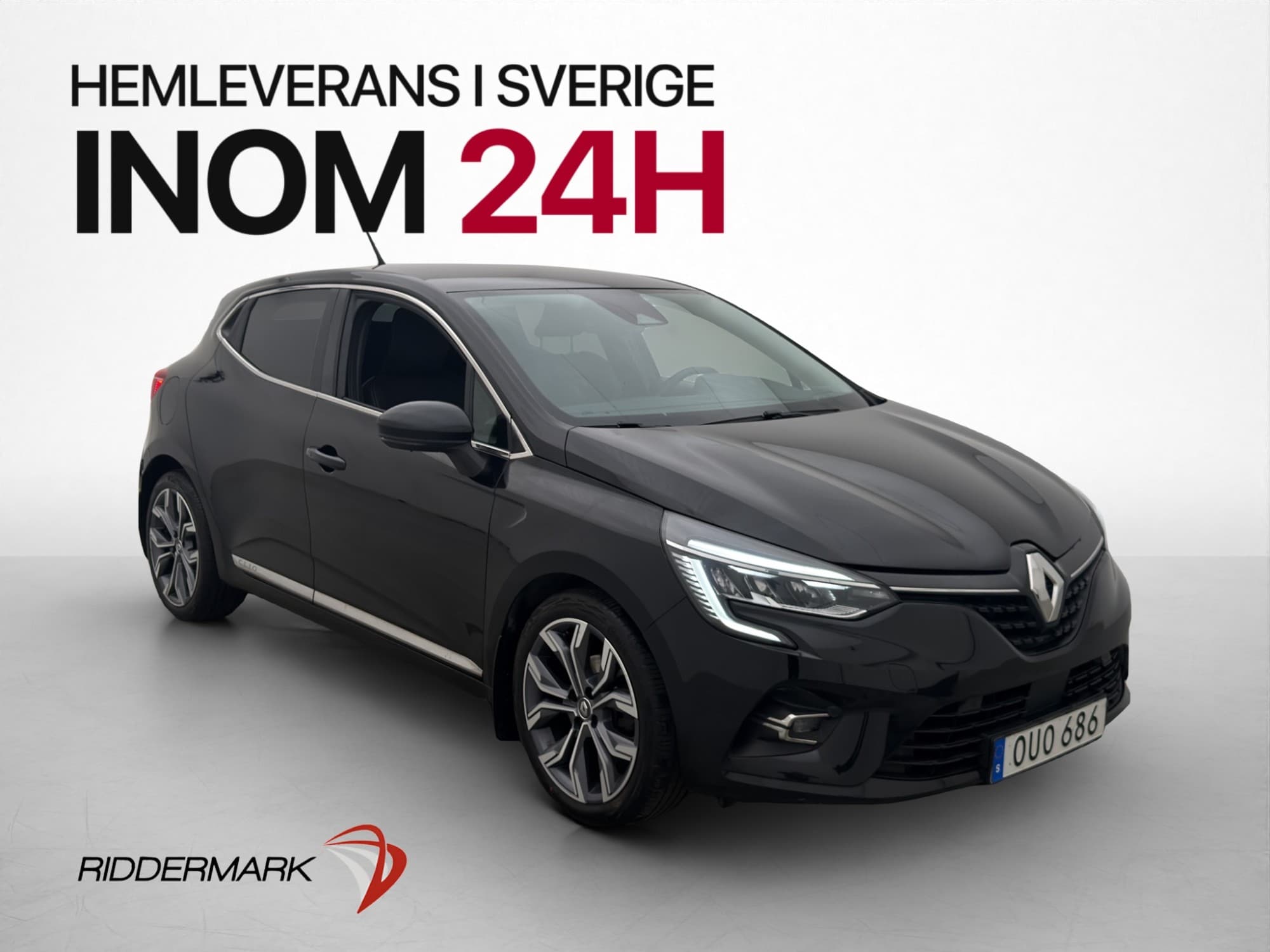 Renault Clio 1.0 TCe 100hk Cockpit Kamera Halvskinn Farthåll