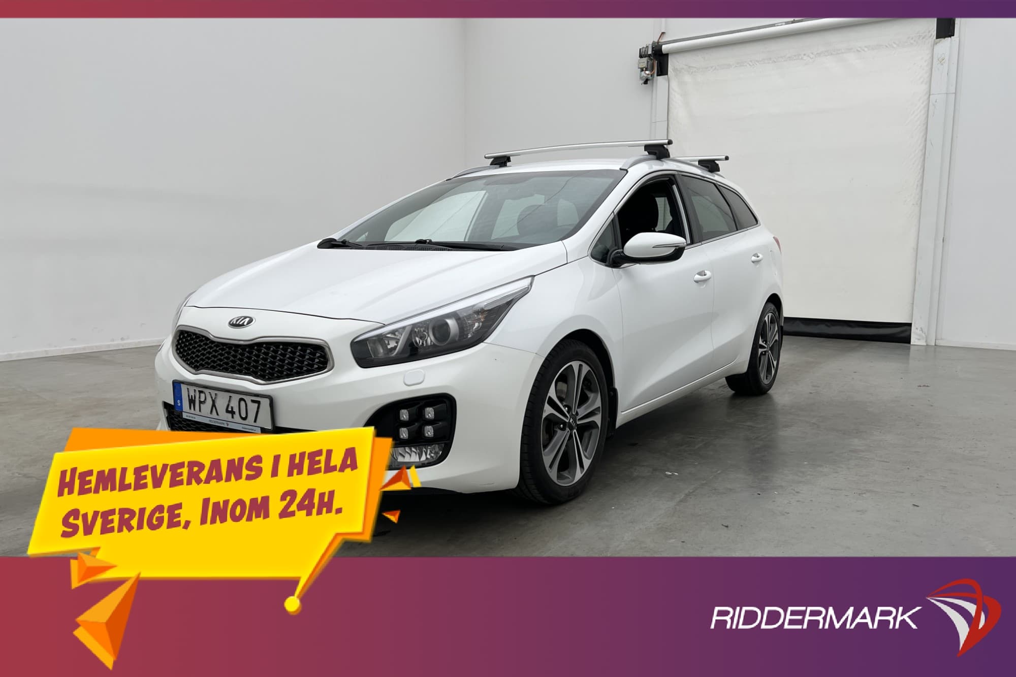 Kia Ceed SW 135hk GT-Line Kamera Drag Takräcke CarPlay