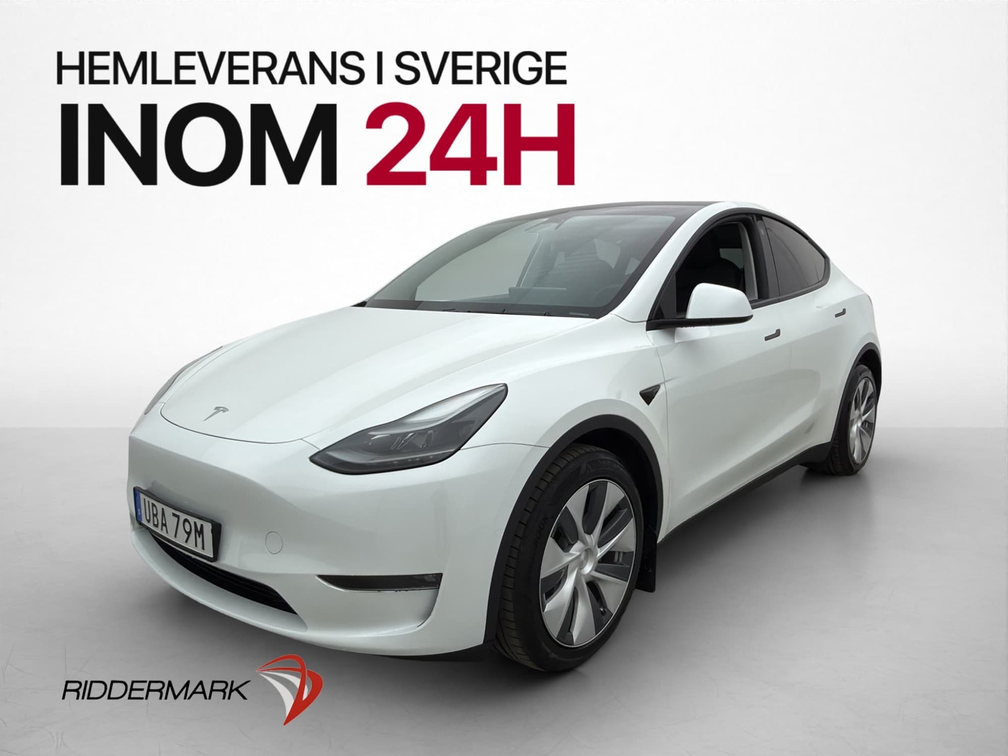 Tesla Model Y Long Range AWD Autopilot Pano Drag En-Brukare