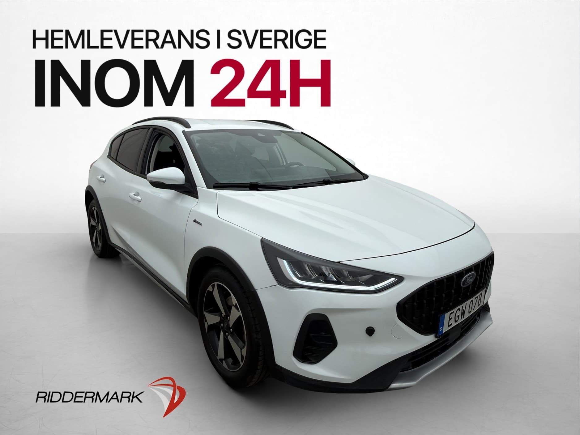 Ford Focus Active 125hk Business M-Värmare Kamera Navi MOMS