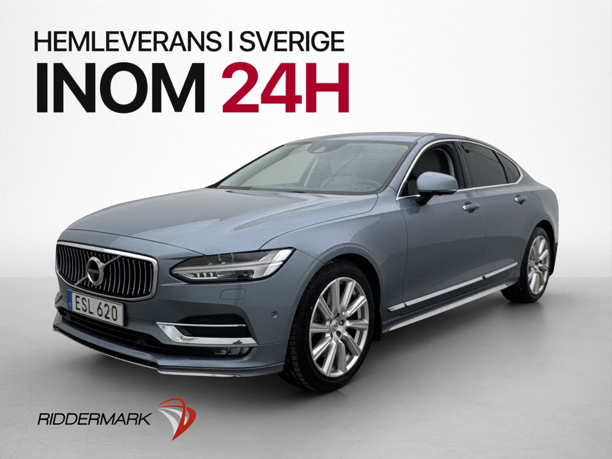 Volvo S90 T6 AWD Inscription B&W Värmare 360° Kamera Head Up