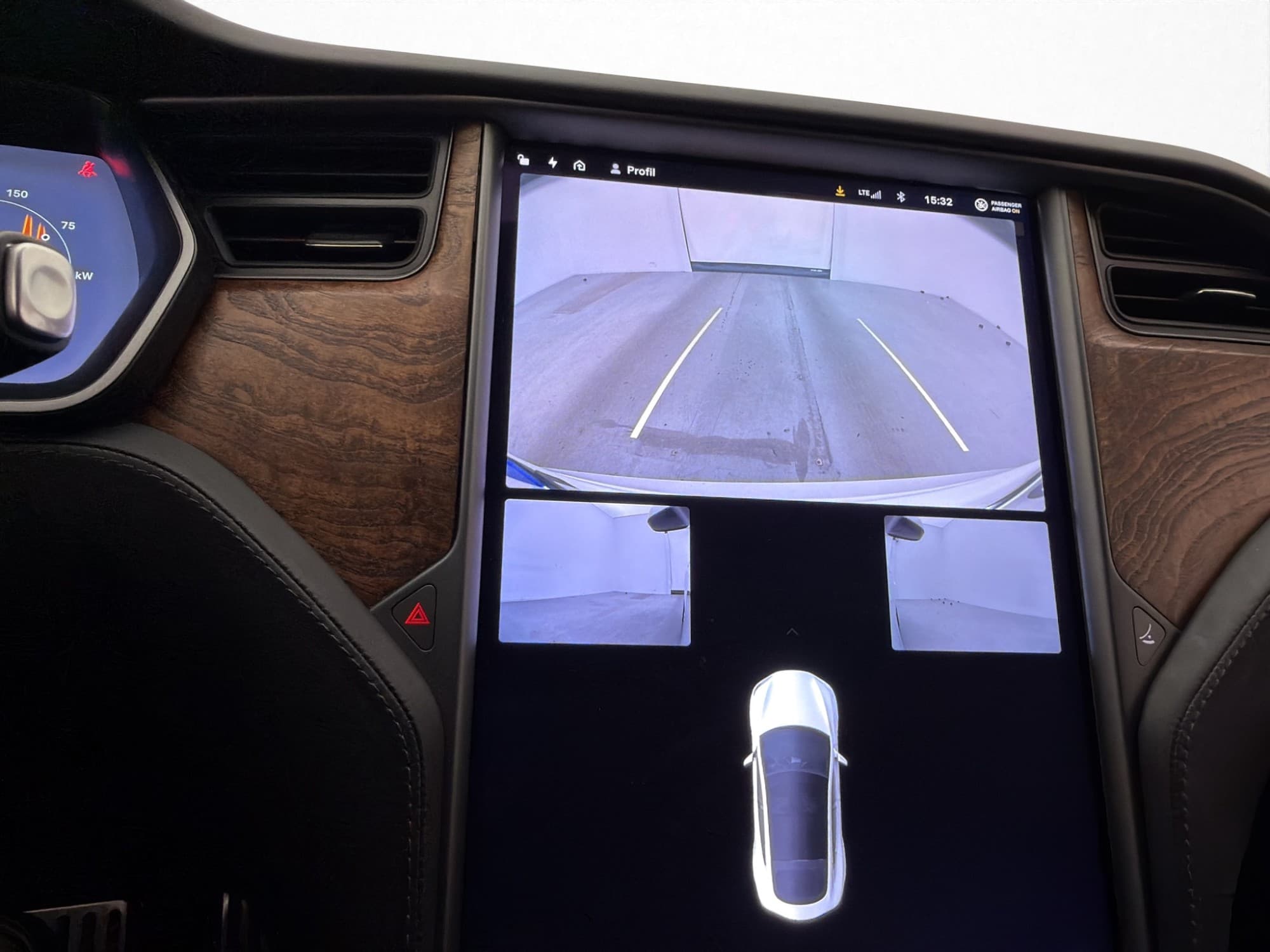 Tesla Model S Long Range AWD Autopilot Panorama MOMS