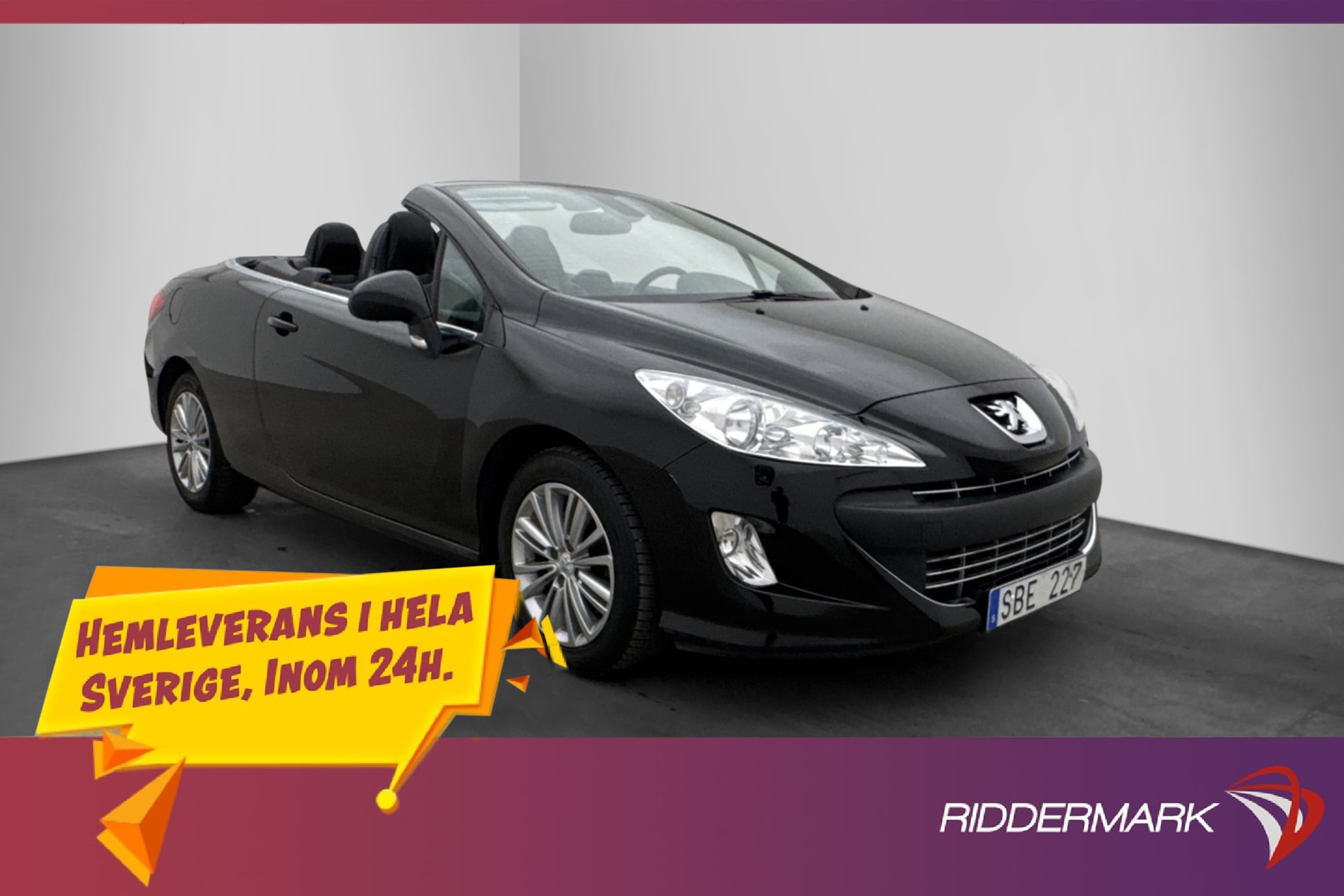 Peugeot 308 CC 1.6 THP 156hk Skinnklädsel 3 Brukare Navi