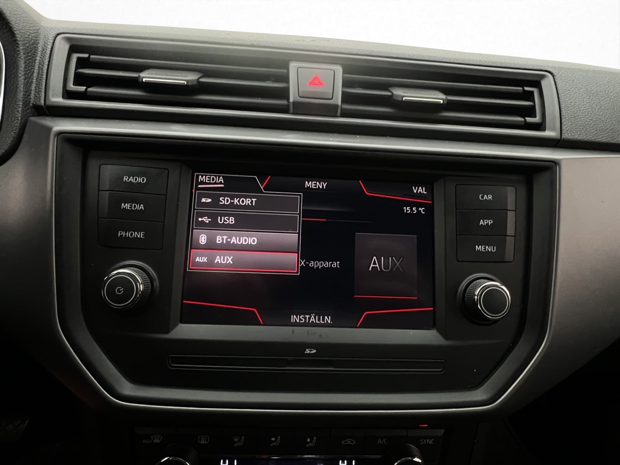 Seat Ibiza MPI 80hk Style Sensorer Farthållare Bluetooth