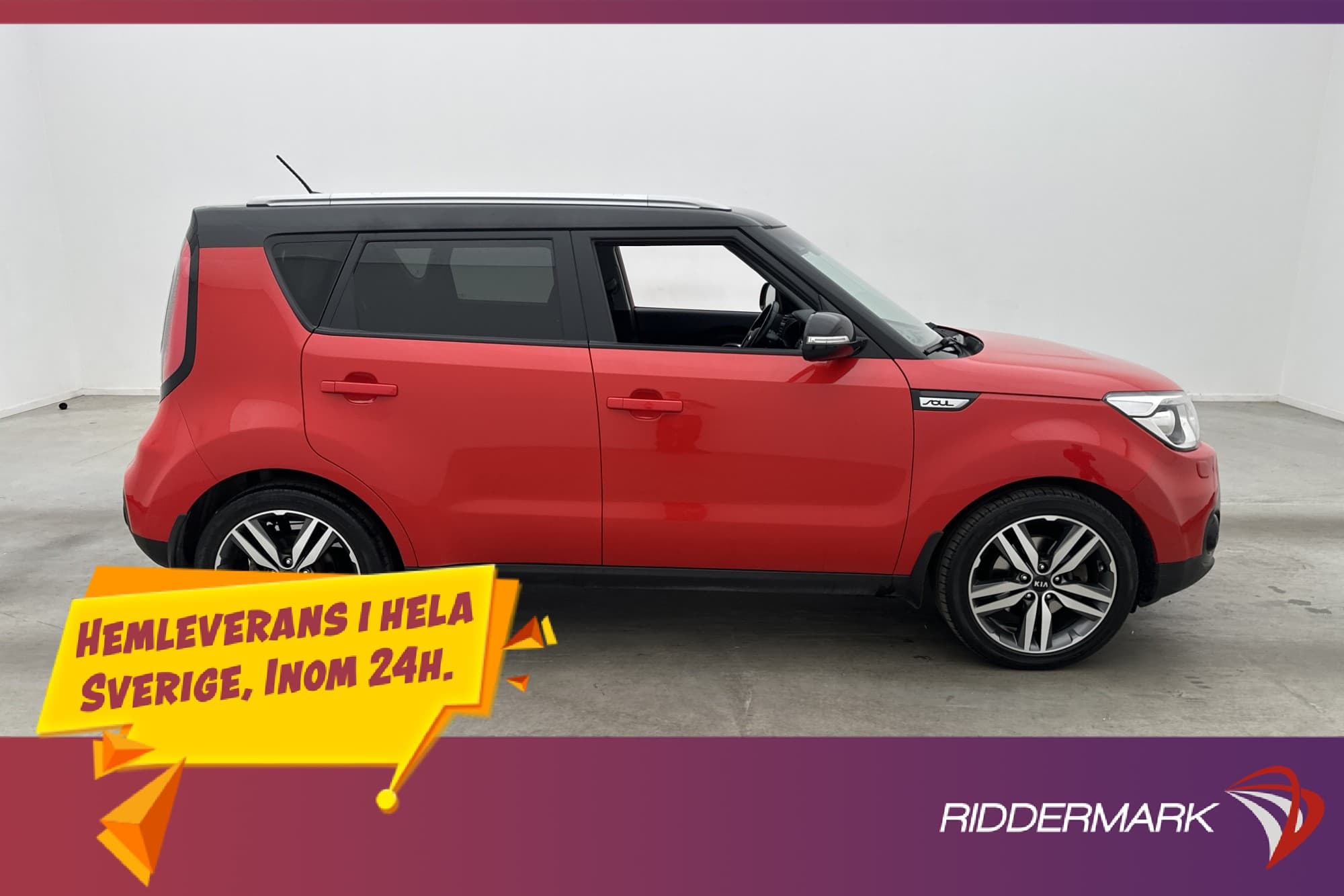 Kia Soul CRDi 136hk Advance Kamera Navi CarPlay P-Sensorer