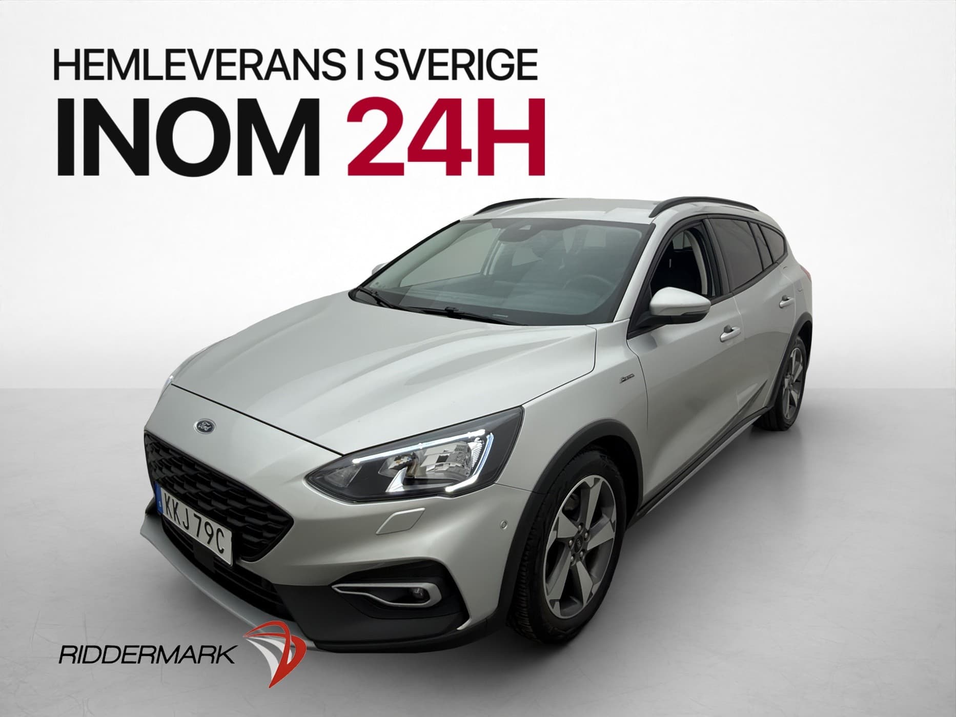 Ford Focus 1.0 125hk Active MOMS Kamera Adaptiv-Fart