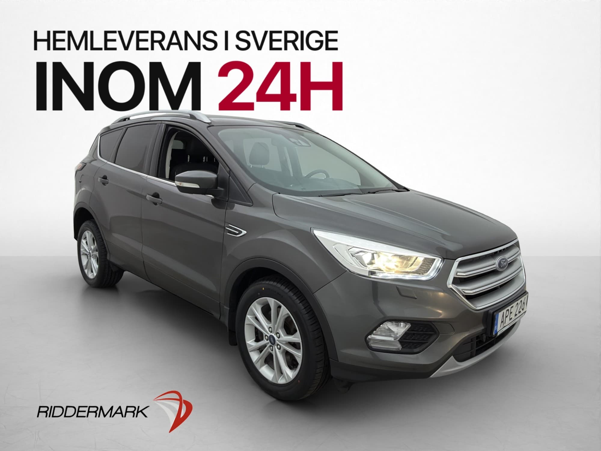 Ford Kuga 1.5 TDCi 120hk Titanium M-Värmare Drag Halvskinn