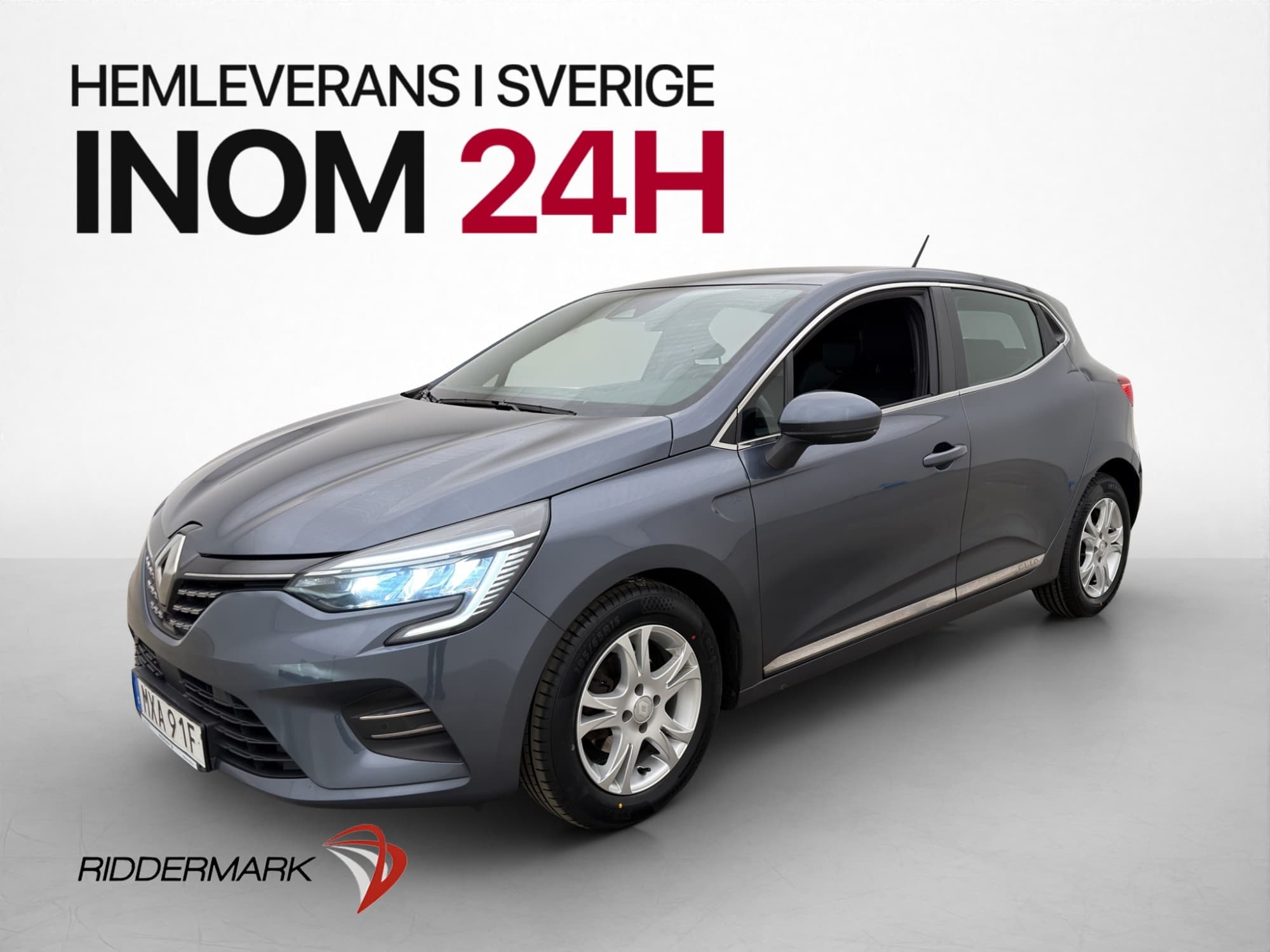 Renault Clio 1.0 TCe 91hk Intens Kamera CarPlay Farthållare
