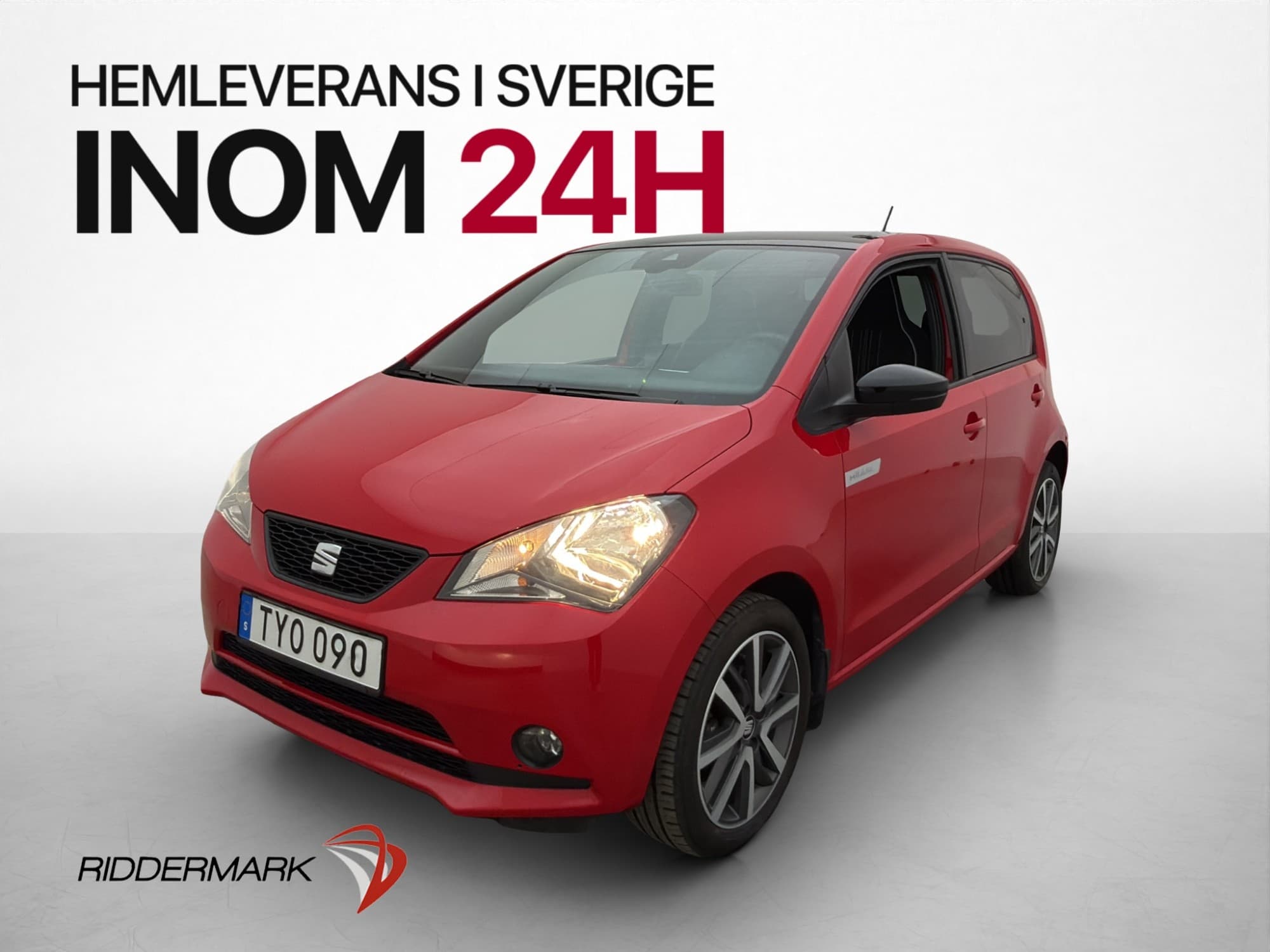 SEAT Mii electric 36.8 kWh P-sensorer Bluetooth