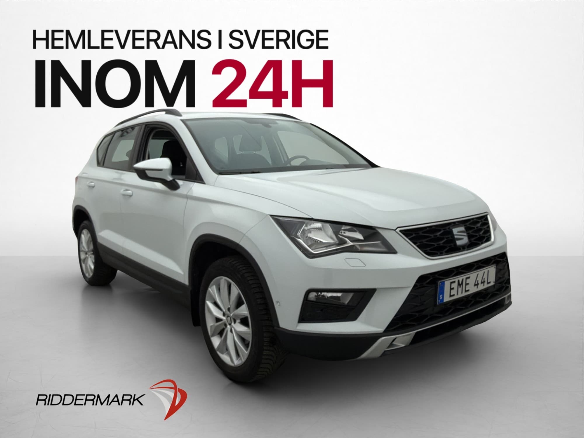 SEAT Ateca 1.0 TSI Style Dragkrok Kamera Sensorer CarPlay