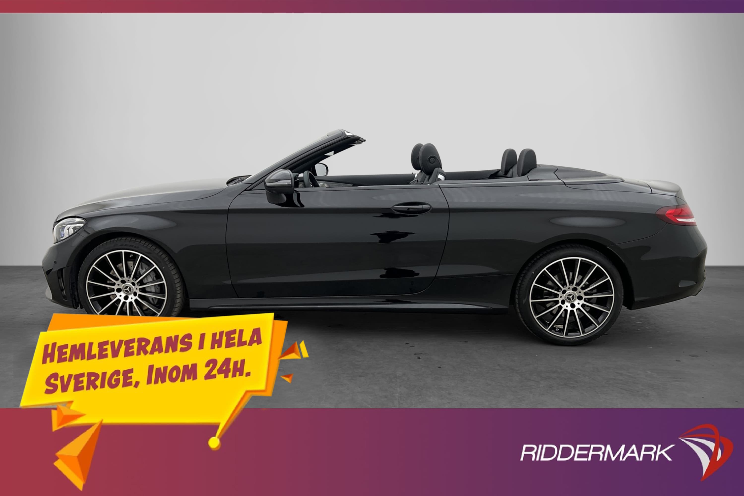 Mercedes-Benz C300 Cabriolet 4MATIC 258hk AMG Burmester 360°