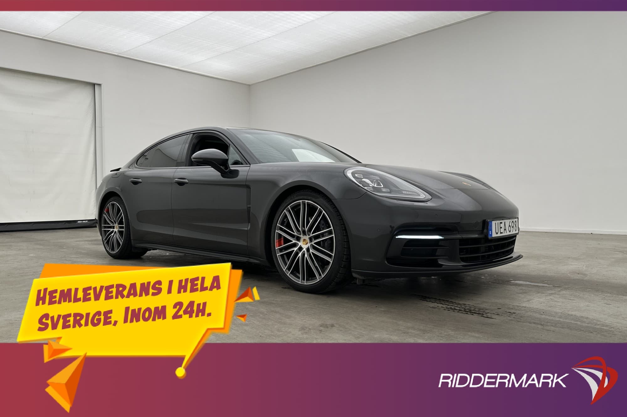 Porsche Panamera 4 PDK 330hk PASM Värm Luft Pano BOSE Kamera