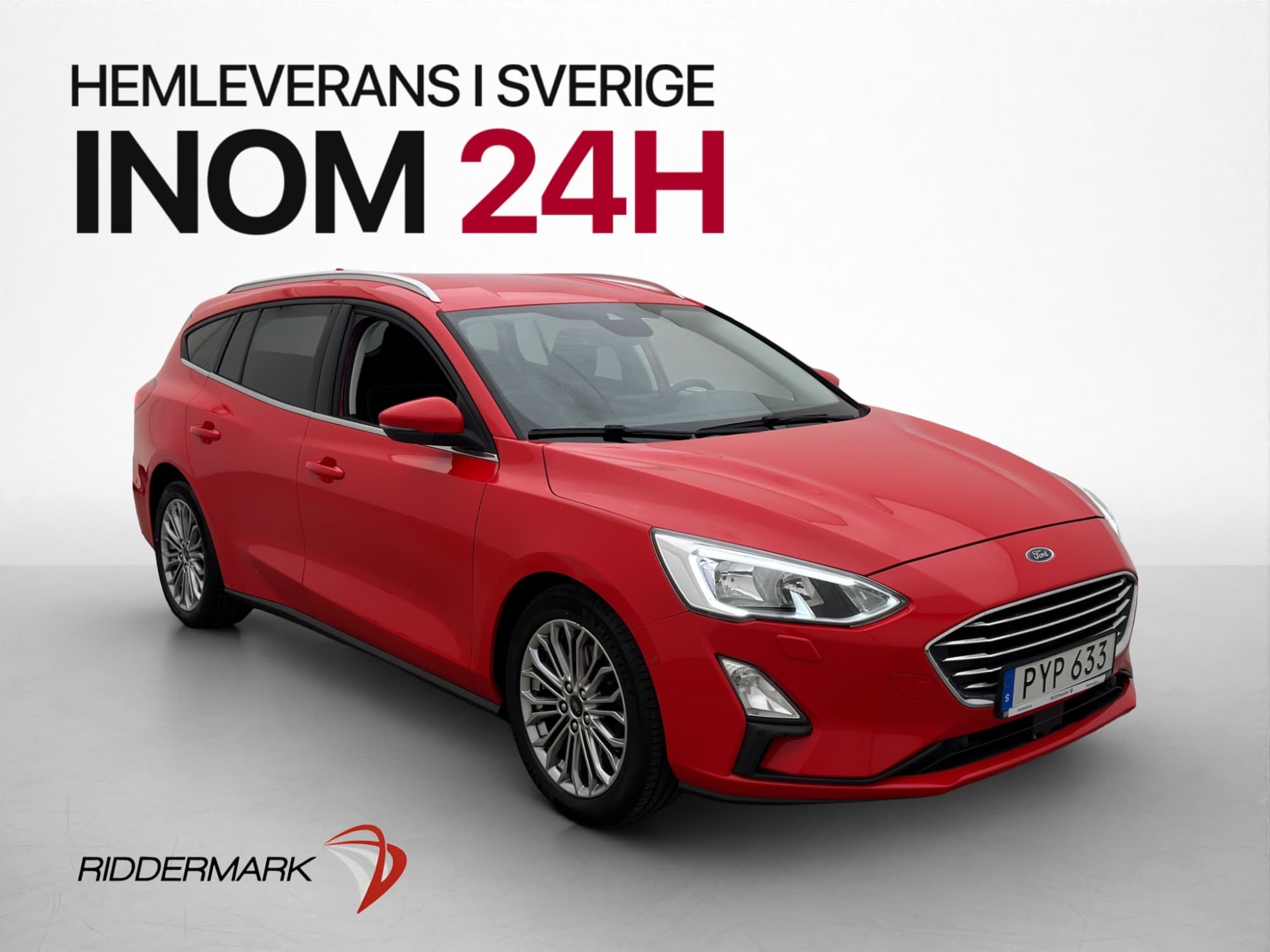 Ford Focus 1.0 EcoBoost 125hk Titanium Kamera Rattvärme