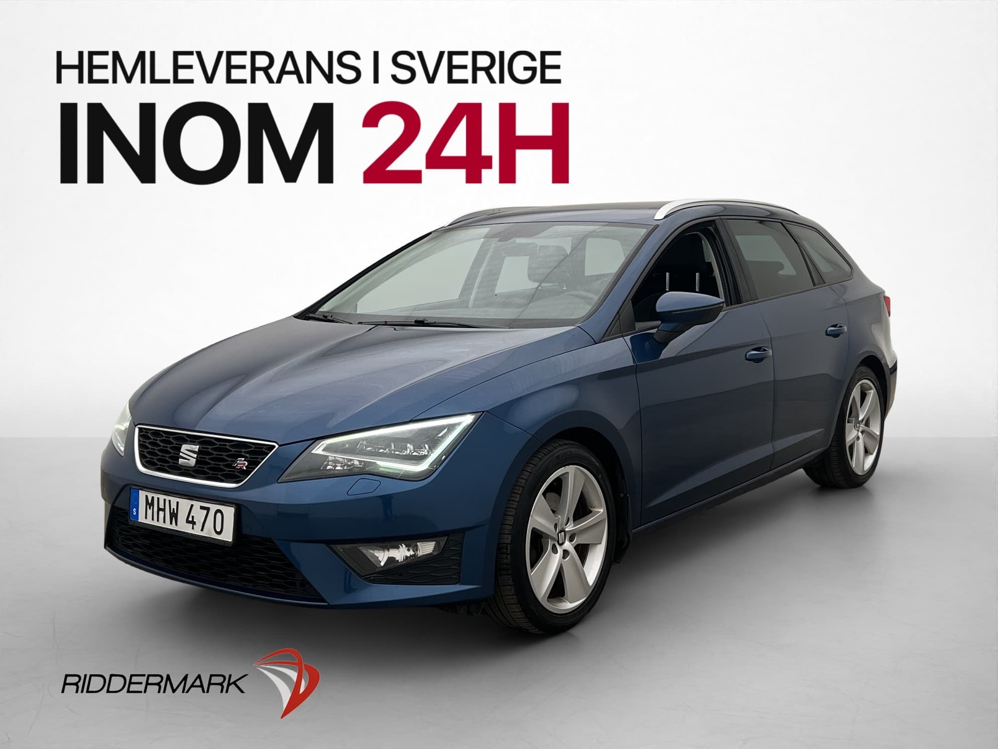 SEAT Leon ST 150hk FR Pano Navi P-Sensorer Halvskinn Drag