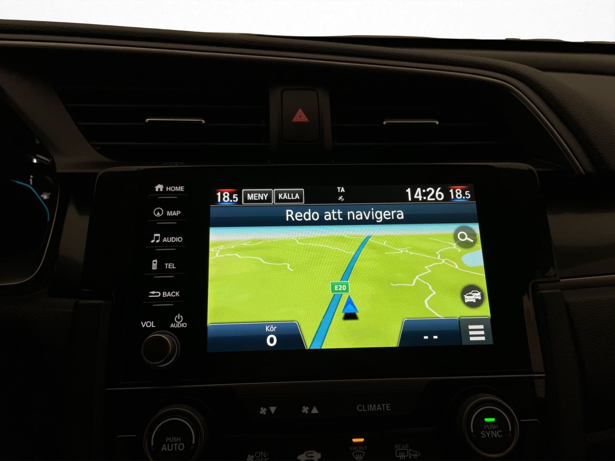 Honda Civic 126hk Elegance Kamera Navi Adp-Farthållare