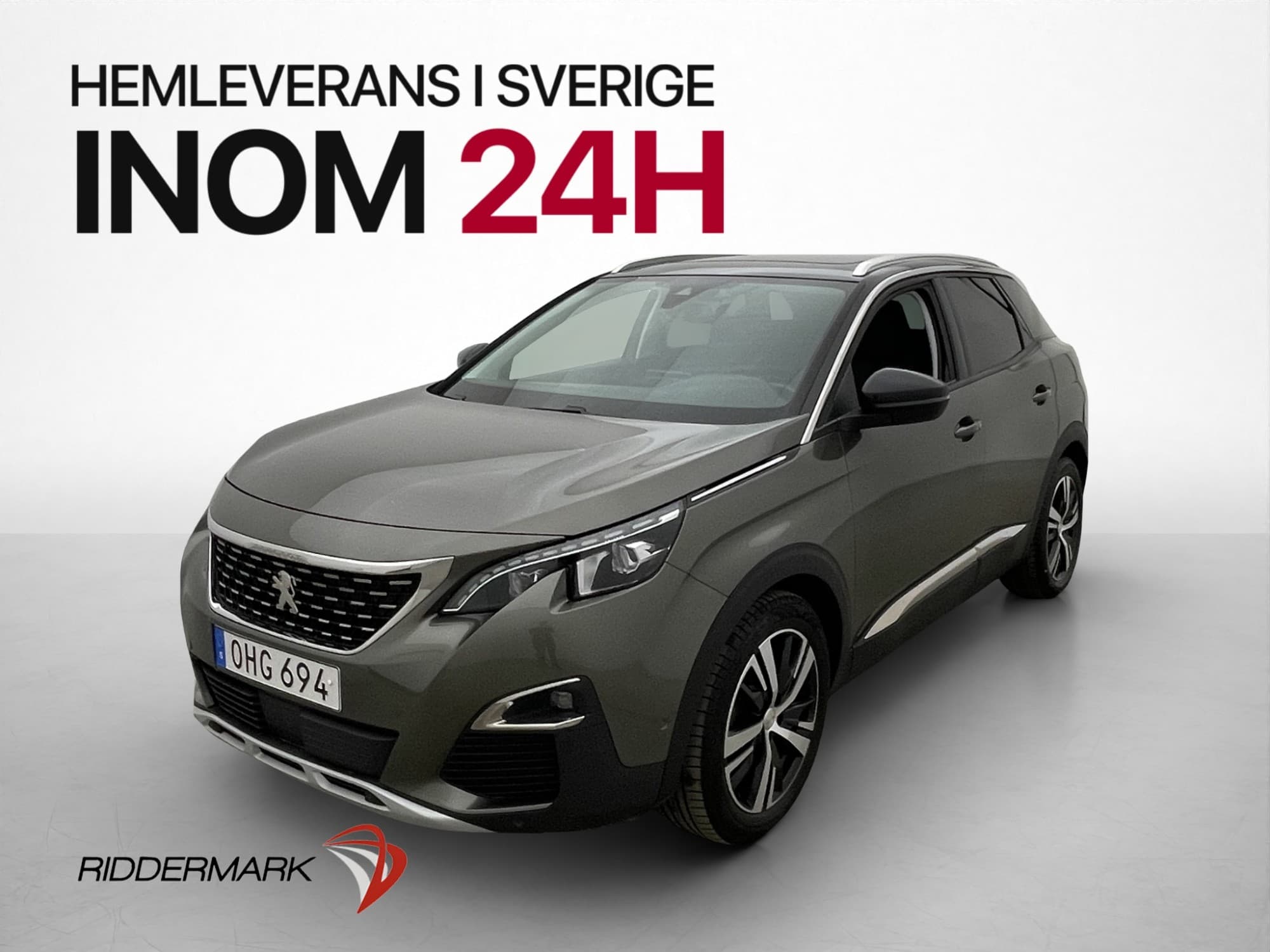Peugeot 3008 1.6 BlueHDi Allure Panorama CarPlay Minnestol