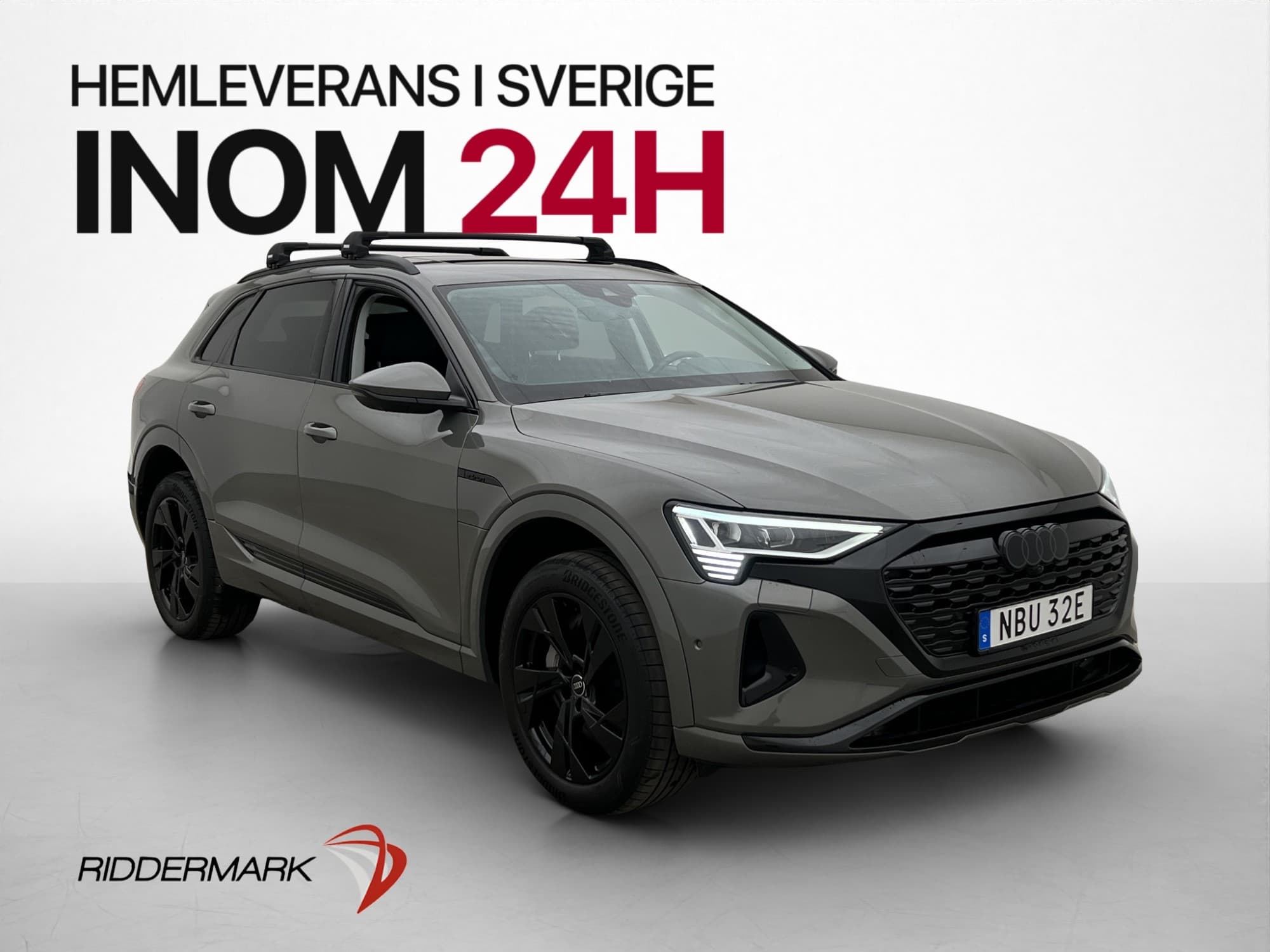 Audi Q8 55 e-tron Q 408hk Luftfjäd Pano Matrix B&O Drag 360°