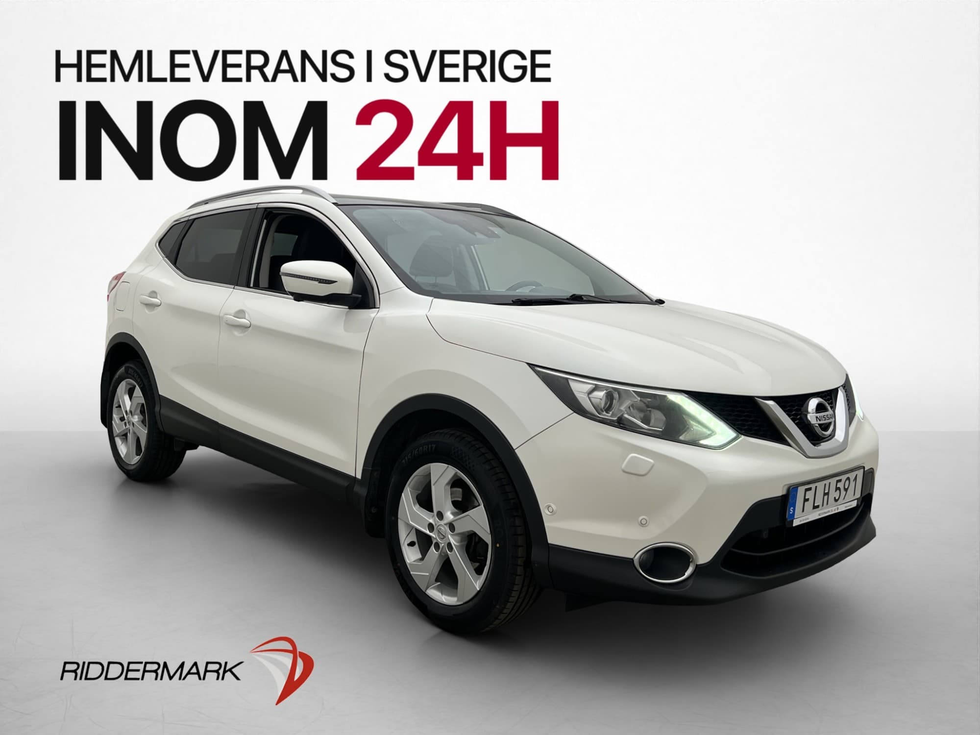 Nissan Qashqai 1.5 dCi 110hk Tekna Panorama 360° Navi