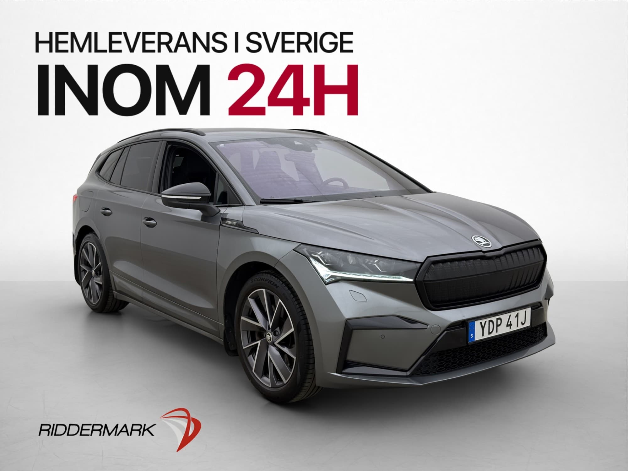 Skoda Enyaq iV 80x 265hk AWD Sportline Dragkrok Kamera