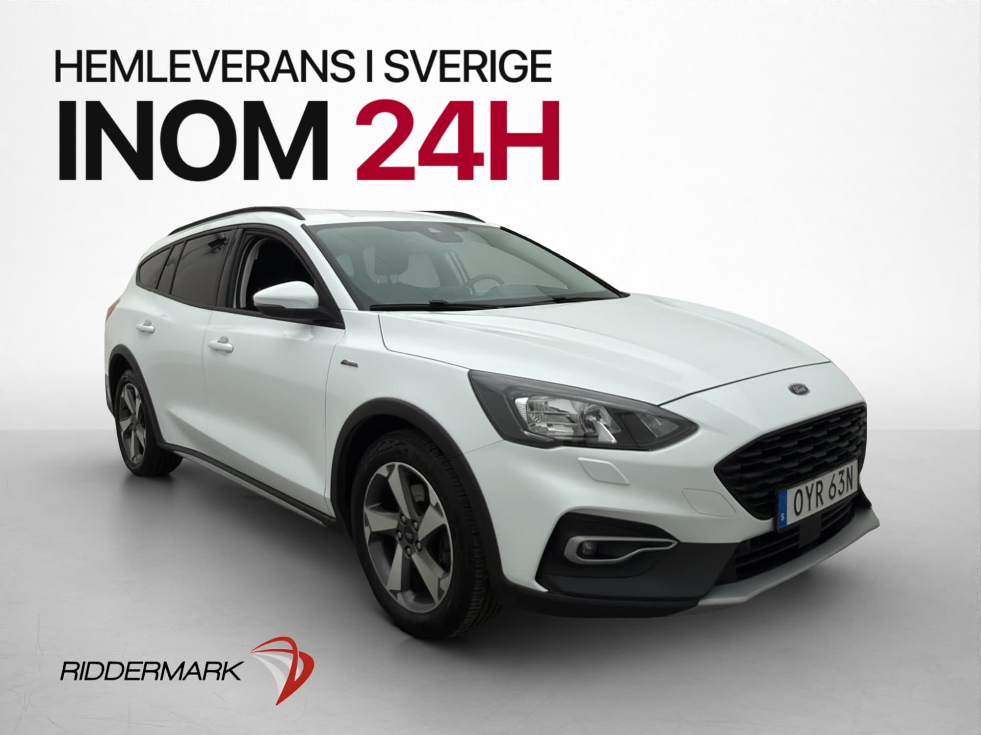 Ford Focus 1.0 EcoBoost 125hk Active Drag Kamera CarPlay