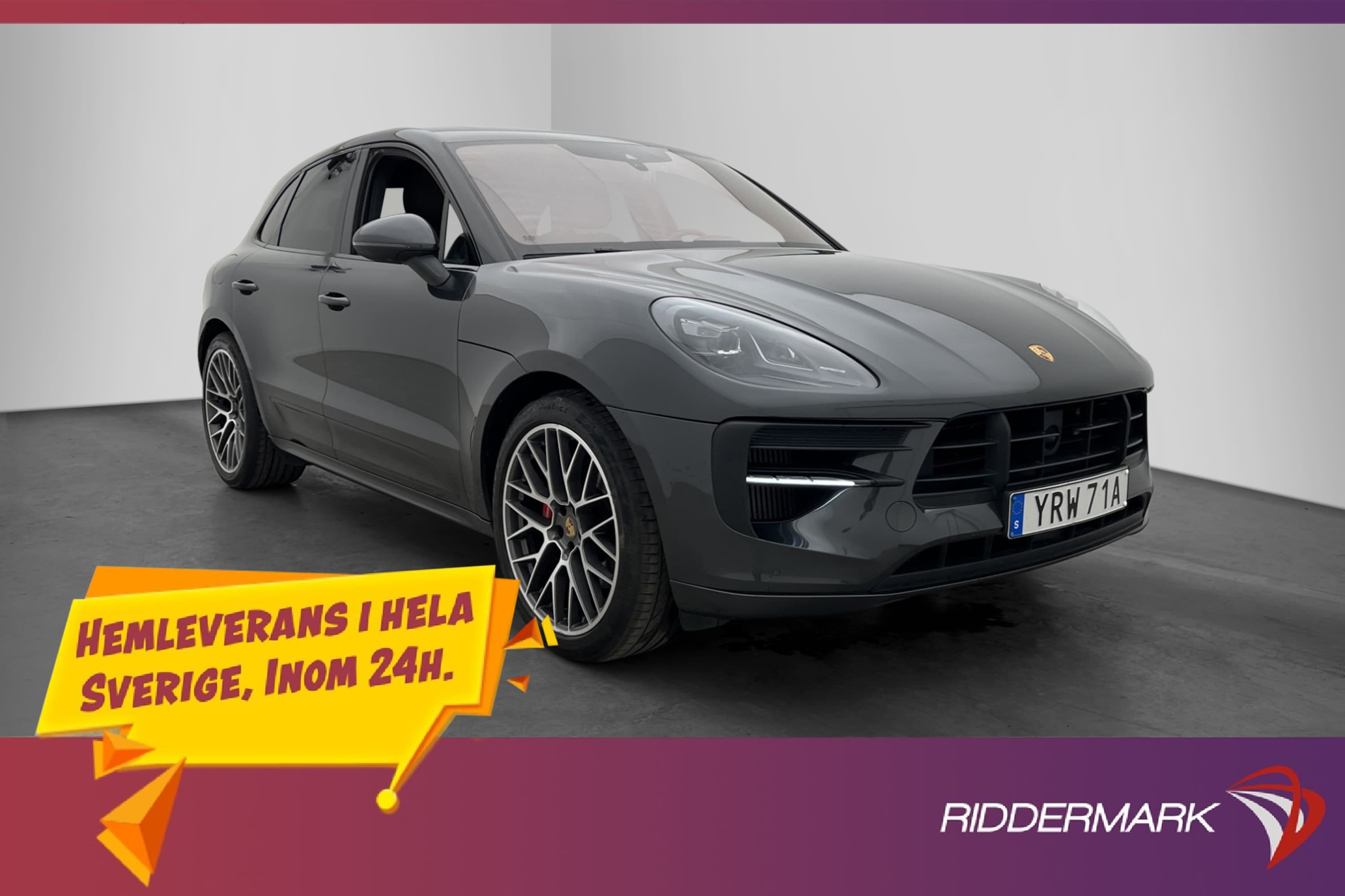 Porsche Macan GTS 380hk Chrono Panorama BOSE 18-Vägs PASM