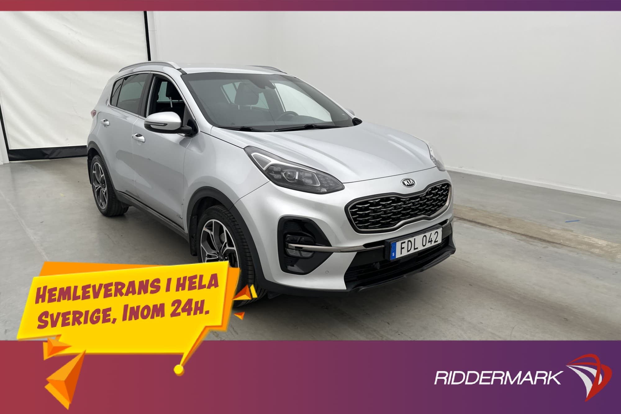 Kia Sportage 1.6 T-GDI AWD GT-Line Värmare Kamera JBL Skinn