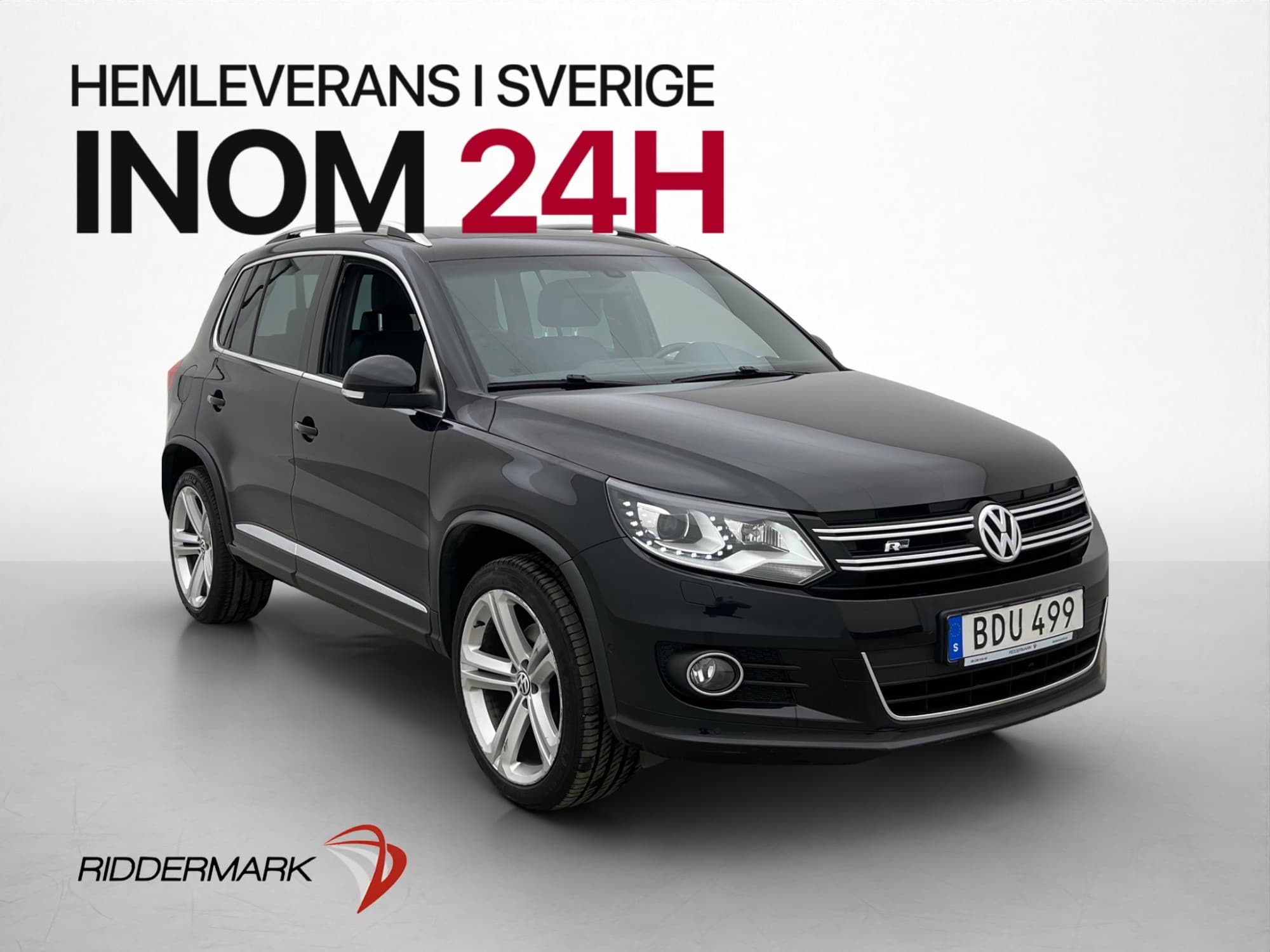 Volkswagen Tiguan 2.0 TDI R-Line Värm Kamera Pano Skinn Drag
