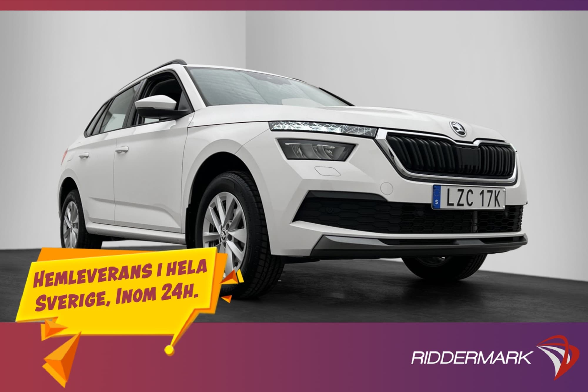 Skoda Kamiq 1.0 TGI 90hk Ambition Adapt-Fart P-Sensorer MOMS