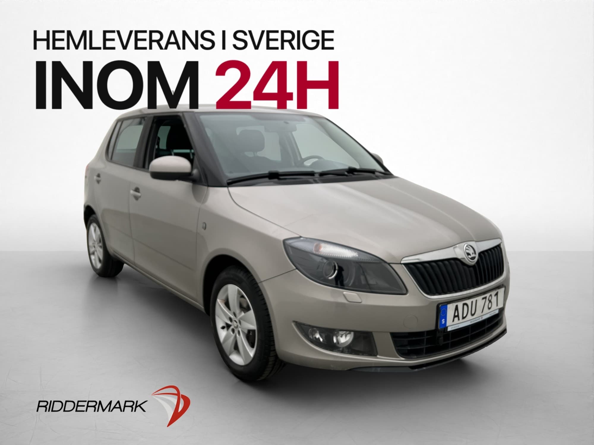 Skoda Fabia 1.2 86hk Ambition M/K-Värm 2 Brukare 0.49 l/mil