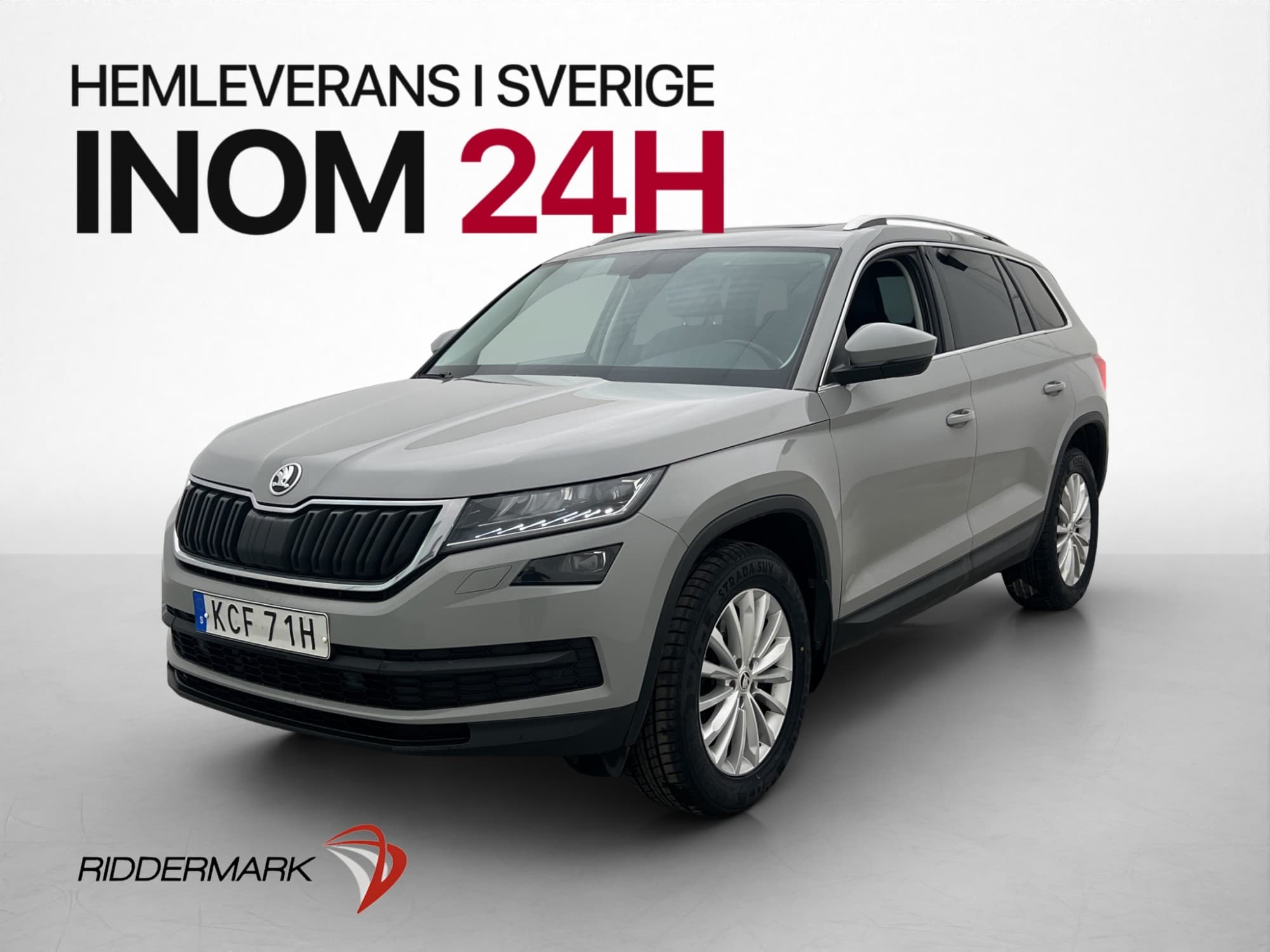 Škoda Kodiaq 2.0 TDI 7-Sits Business D-Värm Canton Pano Drag