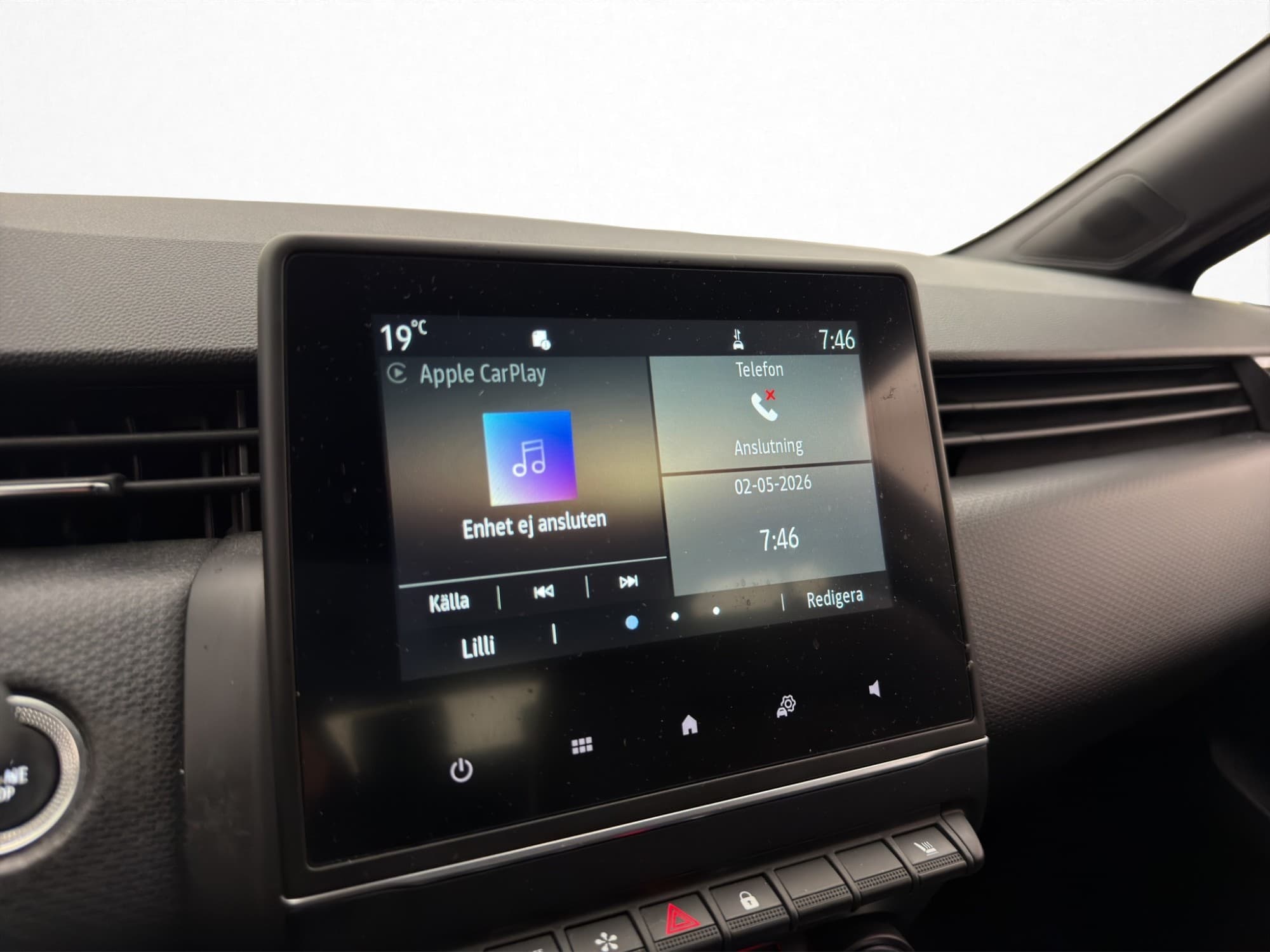 Renault Clio 1.0 TCe 91hk Intens Kamera CarPlay Farthållare