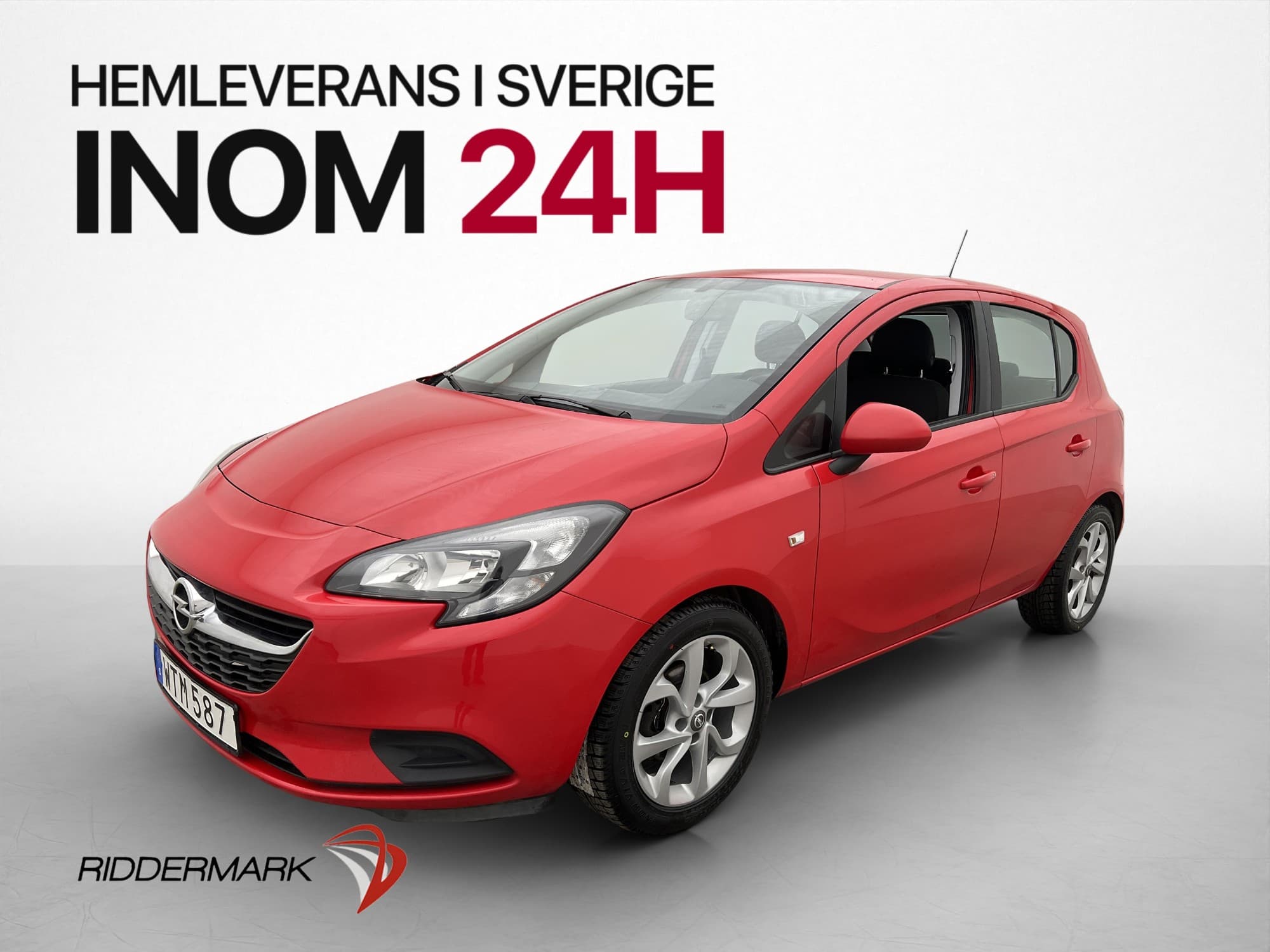 Opel Corsa 1.4 90hk Enjoy P-Sensorer Farthållare Bluetooth