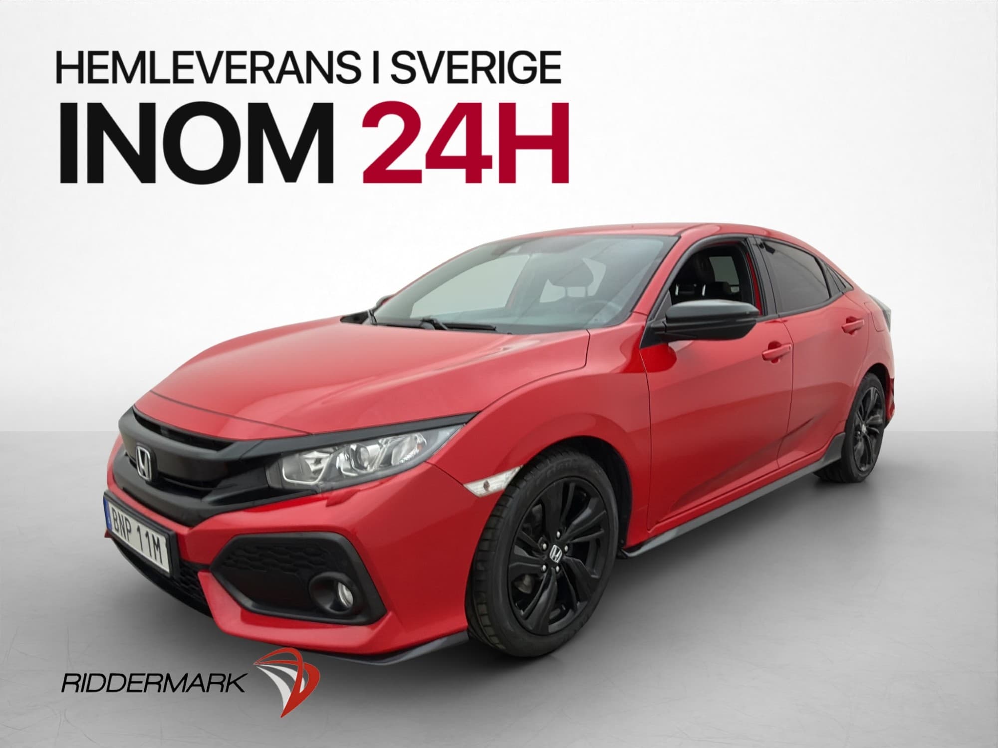 Honda Civic 1.0 126hk Dynamic Cockpit Kamera Skinn Navi