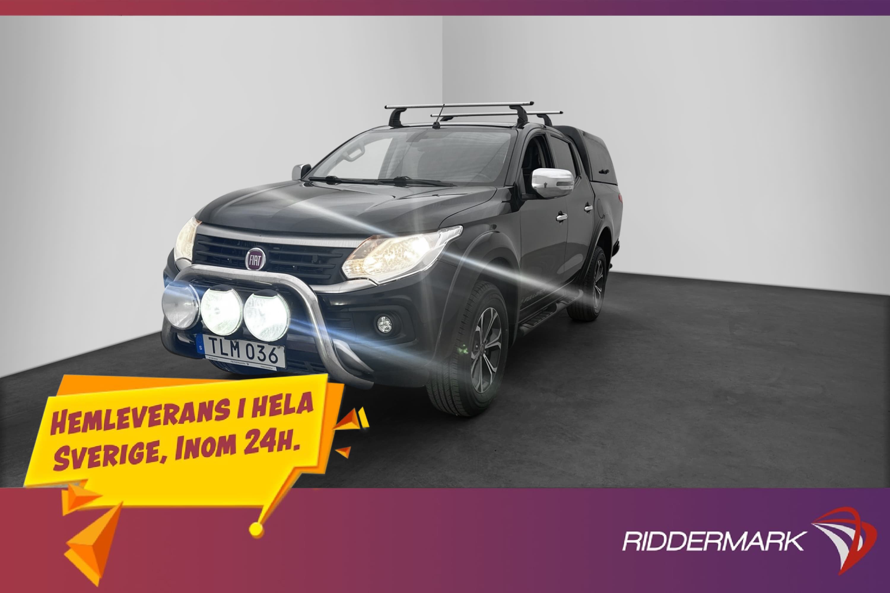Fiat Fullback Professional 2.4 4x4 Värm Dragkrok Skinn Diff