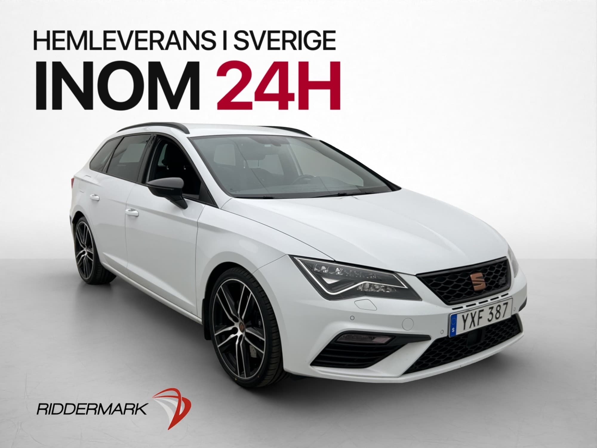 SEAT Leon ST Cupra 2.0 TSI 4Drive 300hk Milltek Beats Navi
