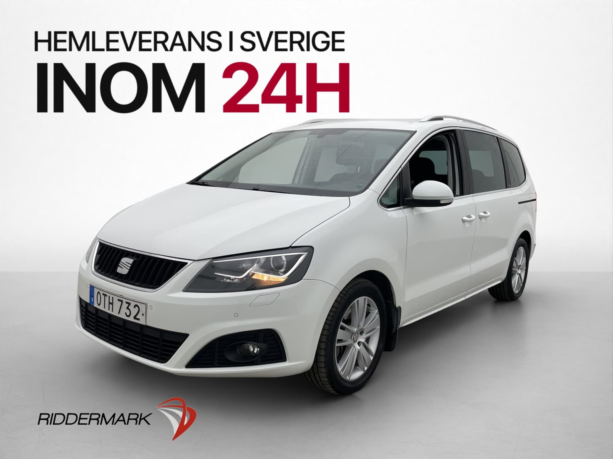 SEAT Alhambra 2.0 TDI 4M 7-Sits Kamera D-Värm Drag Eldörrar