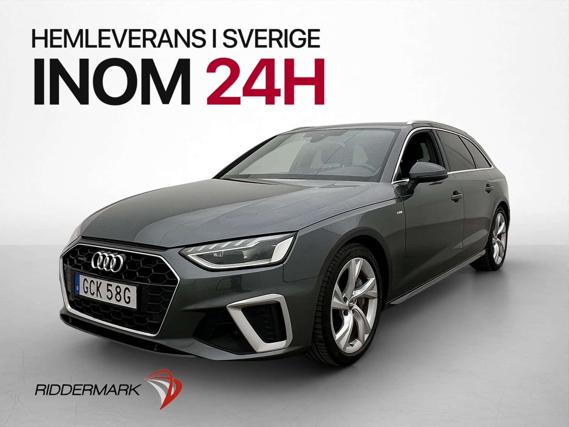 Audi A4 Avant 40 TDI Q S Line Värmare Cockpit Navi Drag