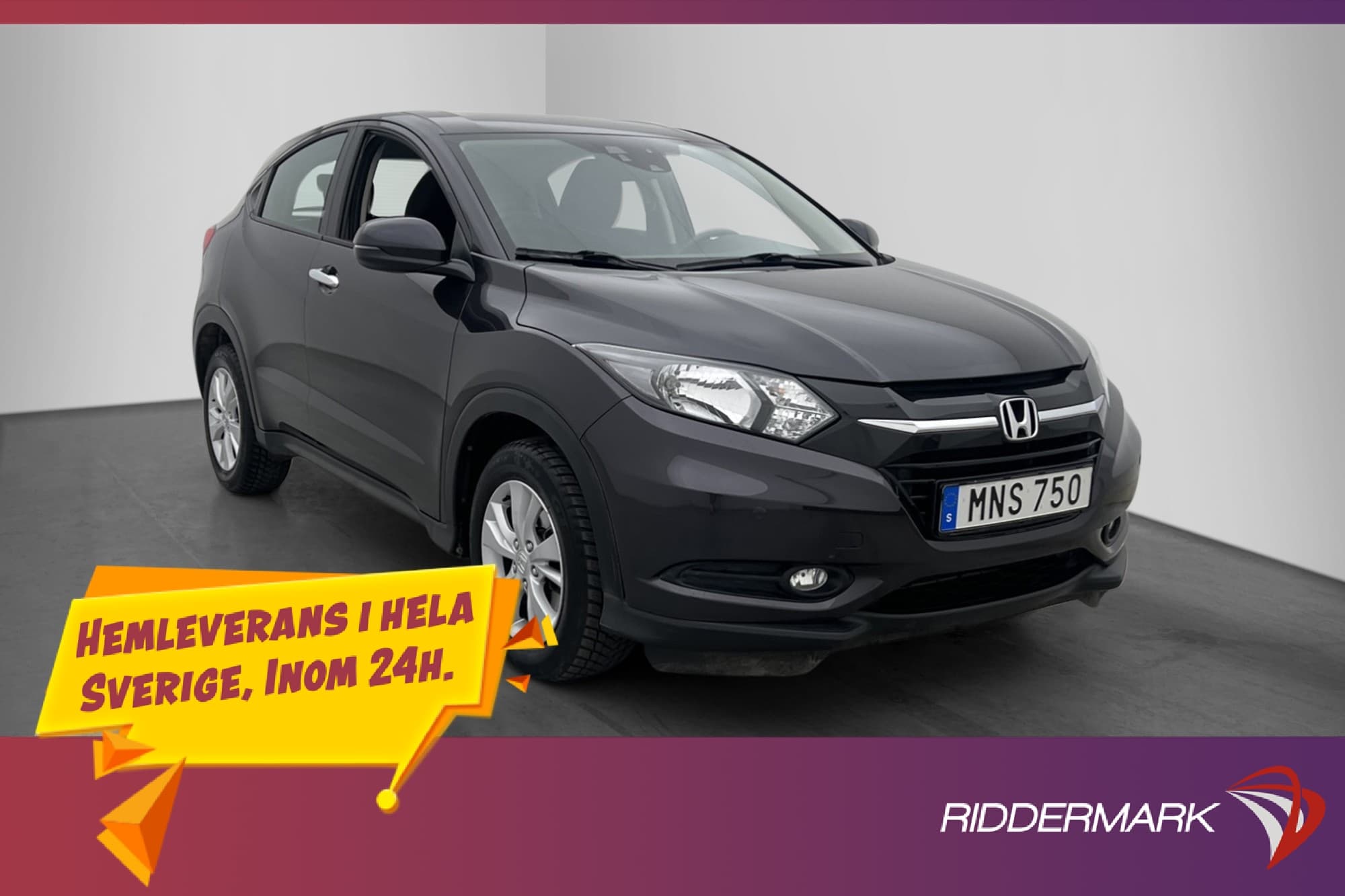 Honda HR-V 1.5 i-VTEC 131hk Elegance Navi 1-Brukare