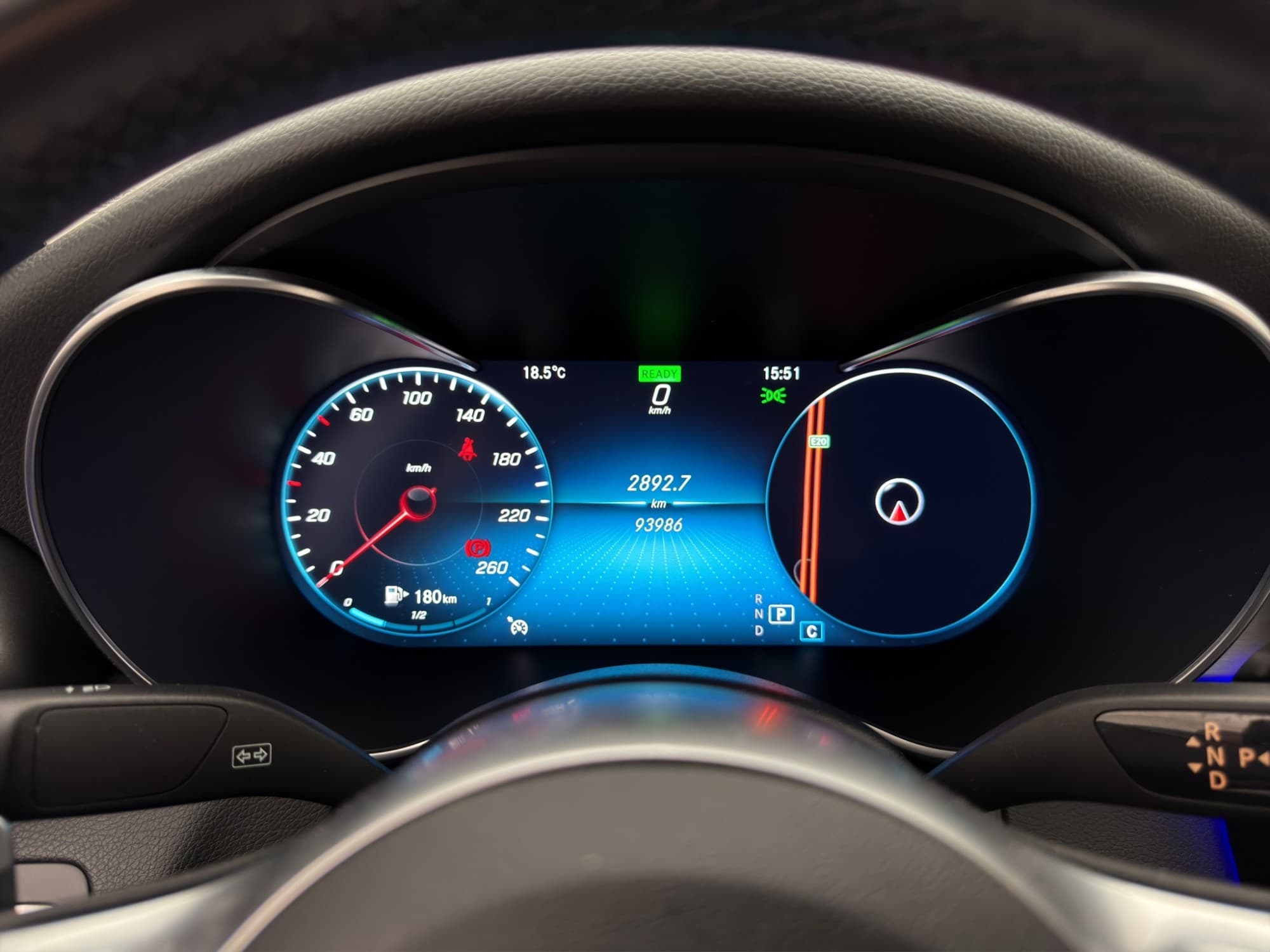 Mercedes-Benz C200 4M Coupé AMG Cockpit Pano Burm 360° Värm