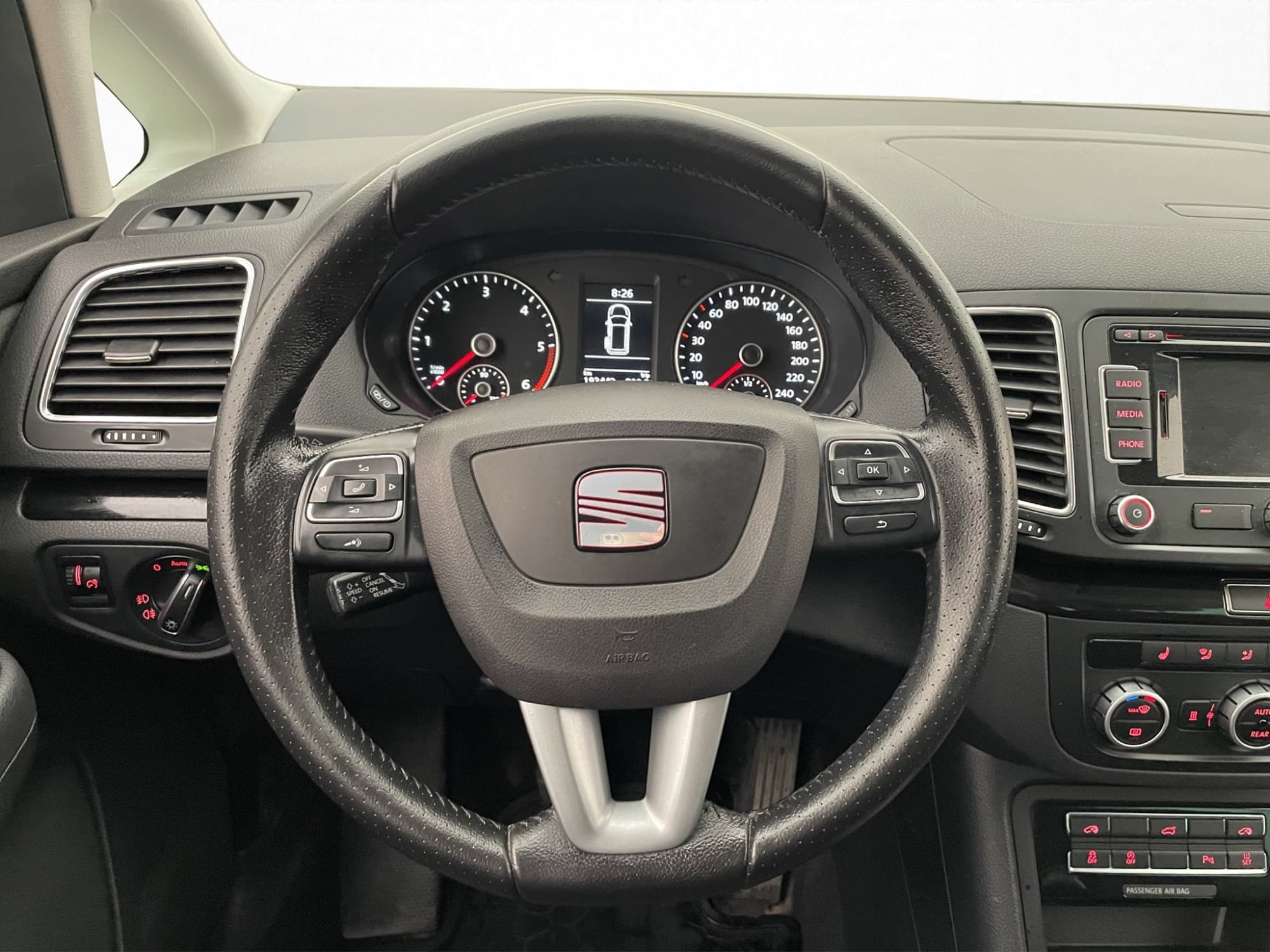 SEAT Alhambra 2.0 TDI 4M 7-Sits Kamera D-Värm Drag Eldörrar